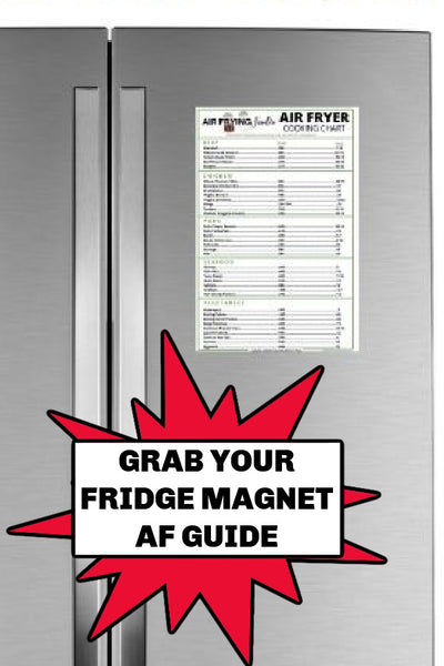 Air Fryer Guide Magnet - 8"x10"
